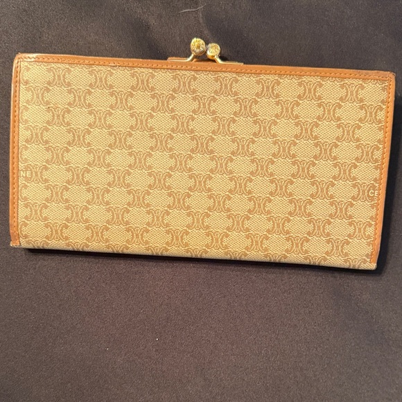 Celine Beige and Cognac Women's Wallet - Picture 7 of 7